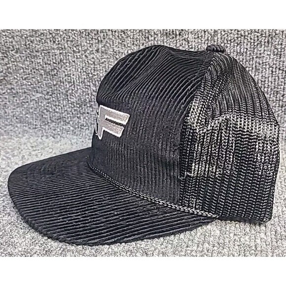Vintage Consolidated Freight CF Corduroy Snapback Truckers Hat Cap Looks New - Picture 2 of 6